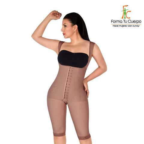 Faja Rodilla Siza Broche Cocoa - (Ref. P-023)