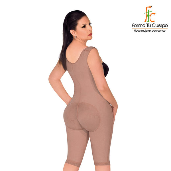 Faja Rodilla Siza Cremallera Cocoa - (Ref. P-022)