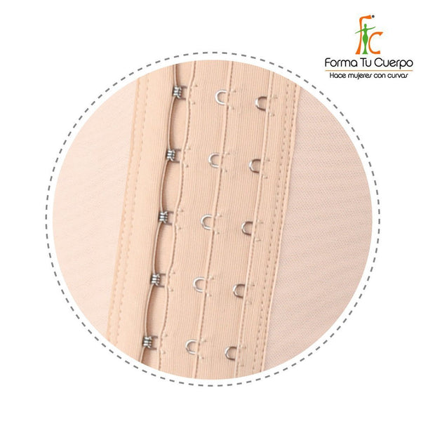 Faja Cachetera Siza Broche Beige - (Ref. O-004)