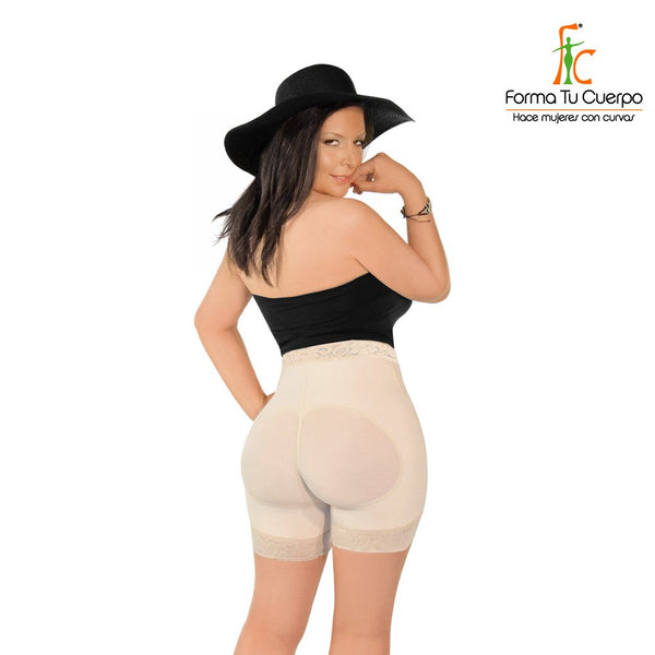 Faja Short Invisible Beige - (Ref. C-042)